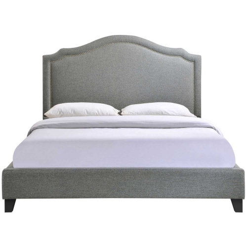 Charlotte Queen Bed - Gray