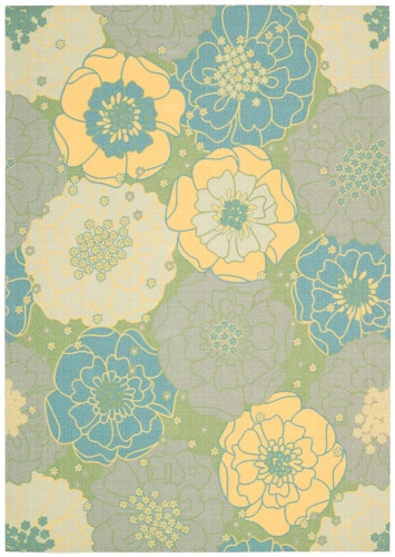 Home and Garden RS021 Green Area Rug
