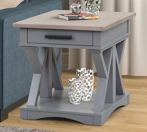 Parker House Americana Modern End Table - Dove