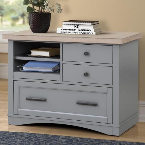 Parker House Americana Modern Functional File with Power Center - Dove