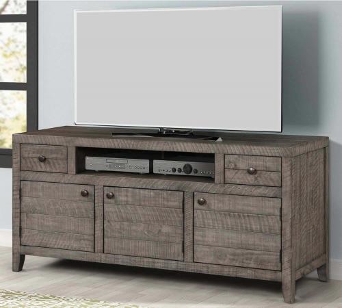 Parker House Tempe 63 Inch TV Console - Grey Stone