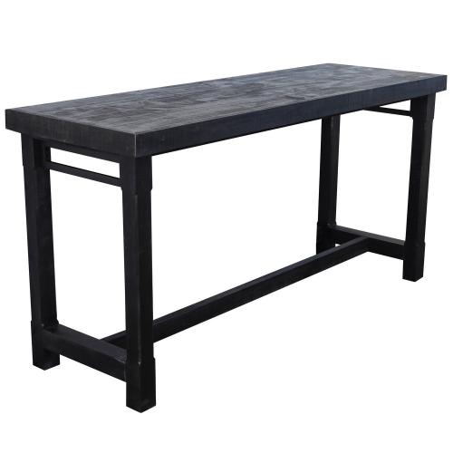 Parker House Veracruz Everywhere Console Table - Rustic Charcoal