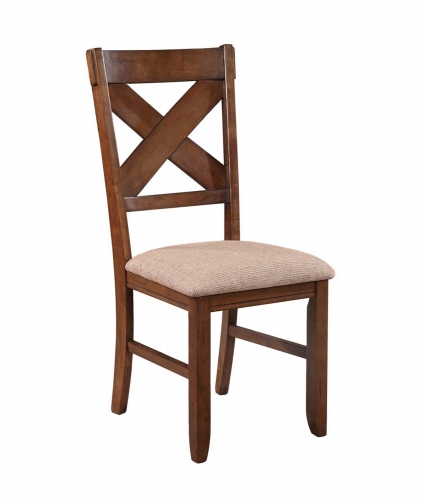Kraven Dining Side Chair - Dark Hazelnut