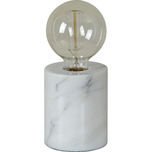 Kingsley Table Lamp - White Marble