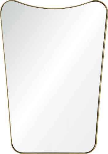 Tufa Mirror - Gold powder Coated