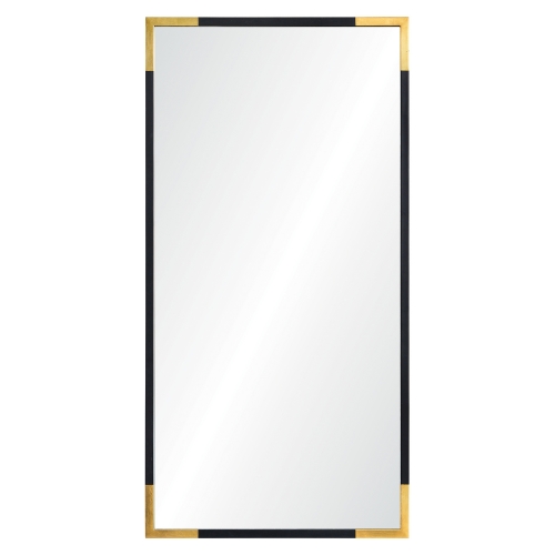 Osmond Rectangular Mirror - Gold/Black