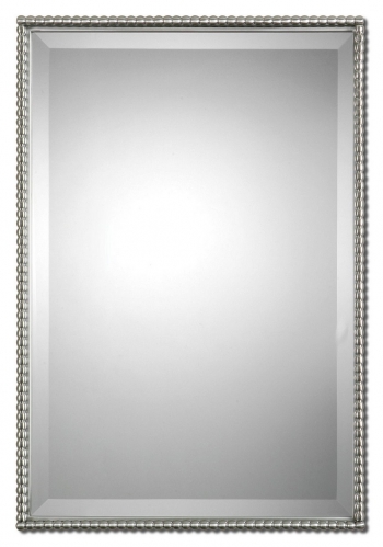 Sherise Brushed Nickel Mirror