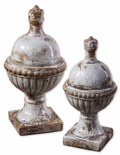 Sini Ceramic Finials - Set of 2
