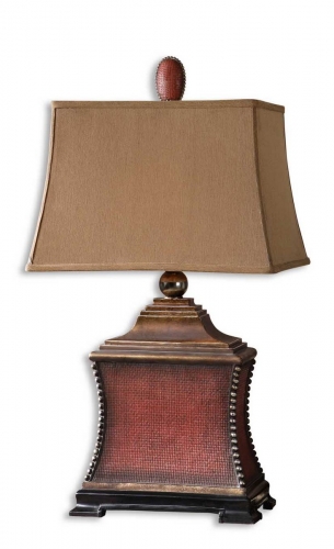 Pavia Red Table Lamp