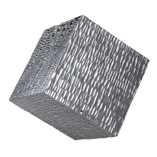 Jessamine Wall Cube - Silver