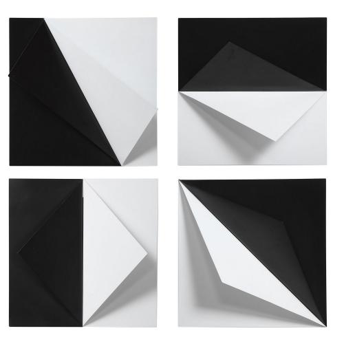 Origami Metal Wall Decor - Set of 4