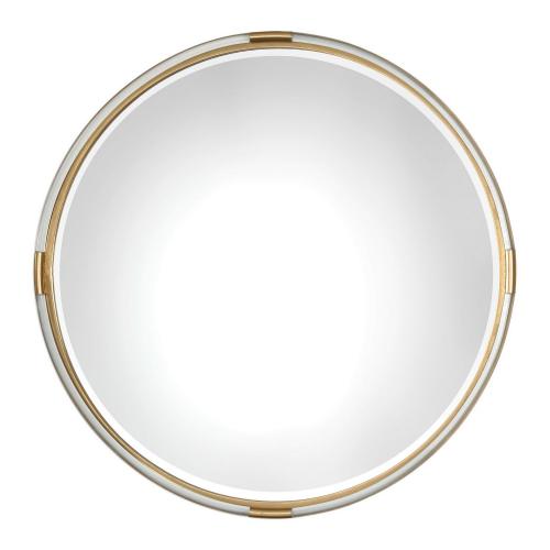 Mackai Round Mirror - Gold