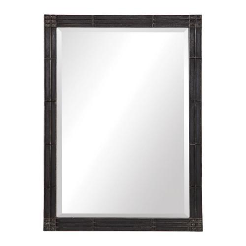 Gower Vanity Mirror - Aged Black