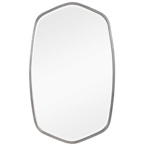 Duronia Mirror - Brushed Silver
