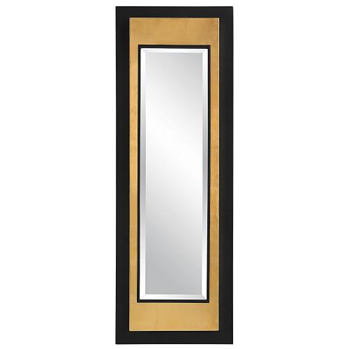 Roston Mirror - Black/Gold