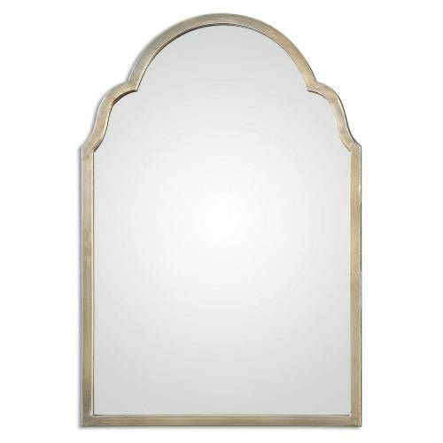 Brayden Petite Arch Mirror - Silver