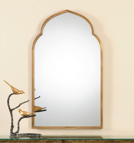 Kenitra Gold Arch Mirror
