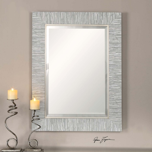 Belaya Gray Wood Mirror