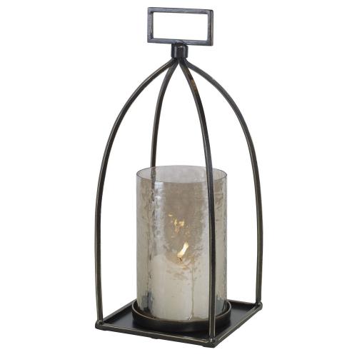 Riad Lantern Candleholder - Bronze