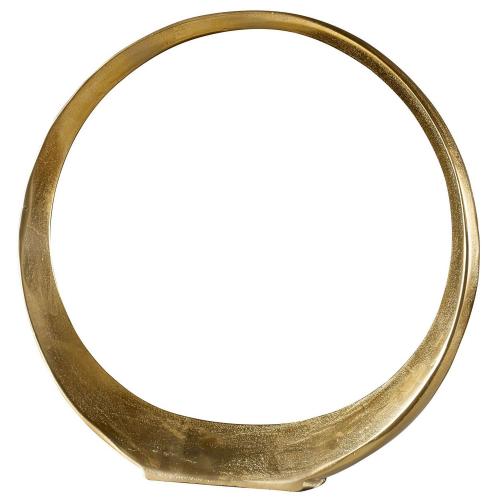 Jimena Large Ring Sculpture - Gold