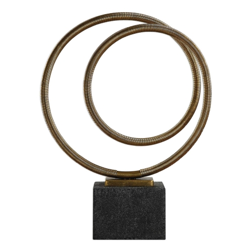 Oja Sculpture - Gold