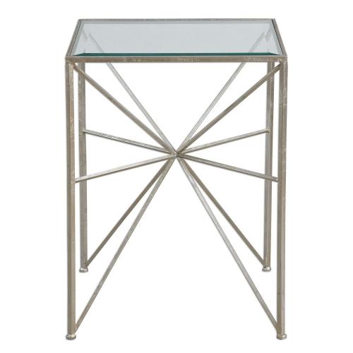 Silvana Side Table - Silver