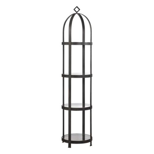 Welch Industrial Iron Etagere