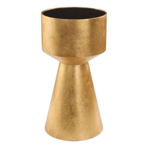 Veira Accent Table - Gold