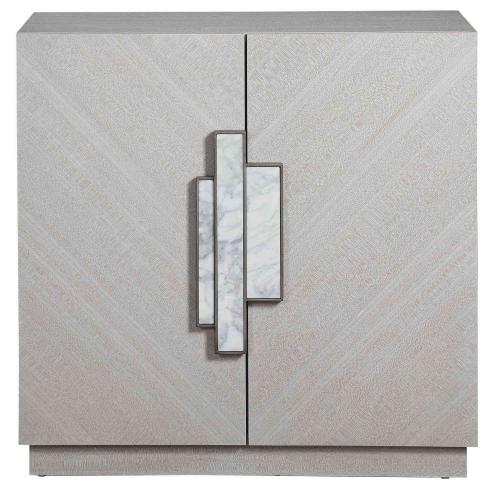 Viela 2 Door Cabinet - Gray