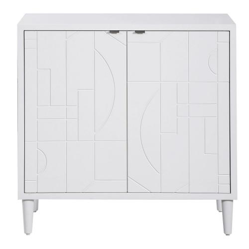 Stockholm 2 Door Cabinet - White