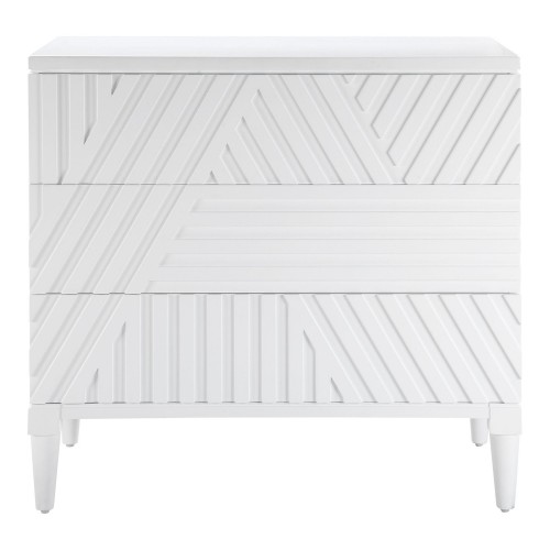Colby Drawer Chest - White