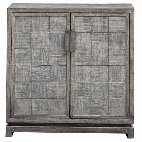 Hamadi 2 Door Cabinet - Distressed Gray