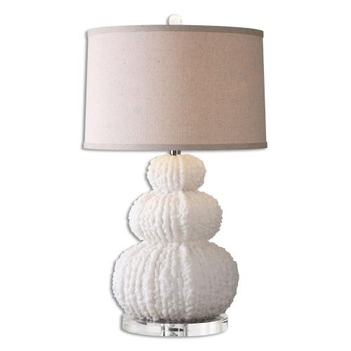 Fontanne Shell Table Lamp - Ivory