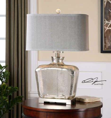Molinara Mercury Glass Table Lamp