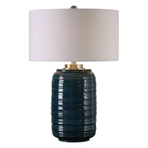 Delane Table Lamp - Dark Teal