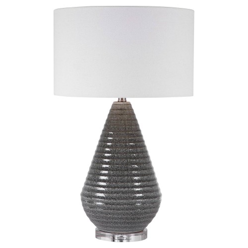Carden Table Lamp - Smoke Gray