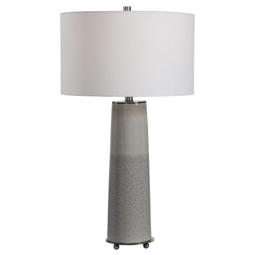 Abdel Glaze Table Lamp - Gray