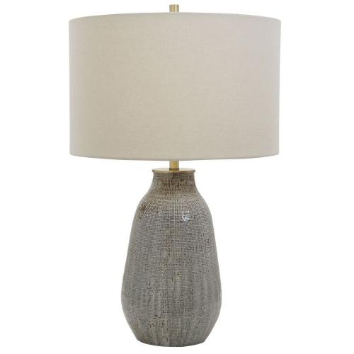 Monacan Table Lamp - Gray Textured