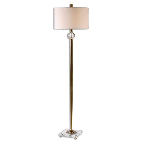Mesita Floor Lamp - Brass