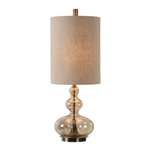 Formoso Amber Glass Table Lamp