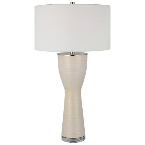 Amphora Glaze Table Lamp - Off-White