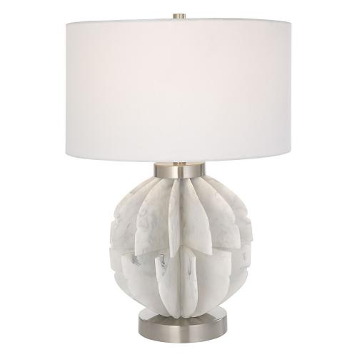 Repetition Table Lamp - White Marble