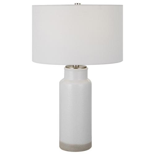 Albany Farmhouse Table Lamp - White