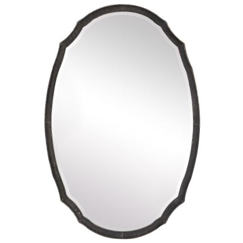 W00526 Mirror - Distressed Charcoal