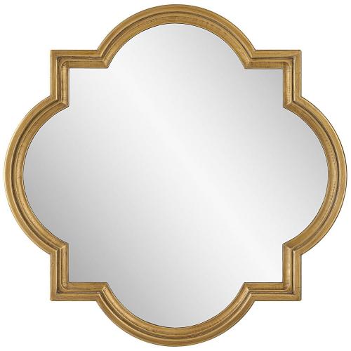 W00544 Mirror - Gold/Gray