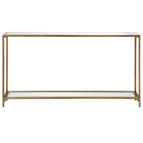 W23005 Console Table - Warm Gold