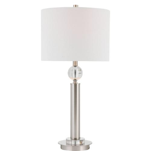 W26078-1 Table Lamp - Brushed Nickel