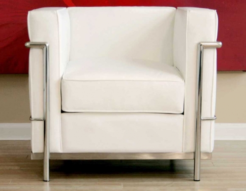 610 Le Corbusier Chair - White