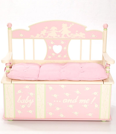 Rock-A-My-Baby Toy box Bench